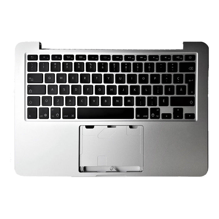 New Apple MacBook Pro Retina 2013 13 A1502 Canadian Backlit Top Case Palmrest Keyboard 661-8154CBL