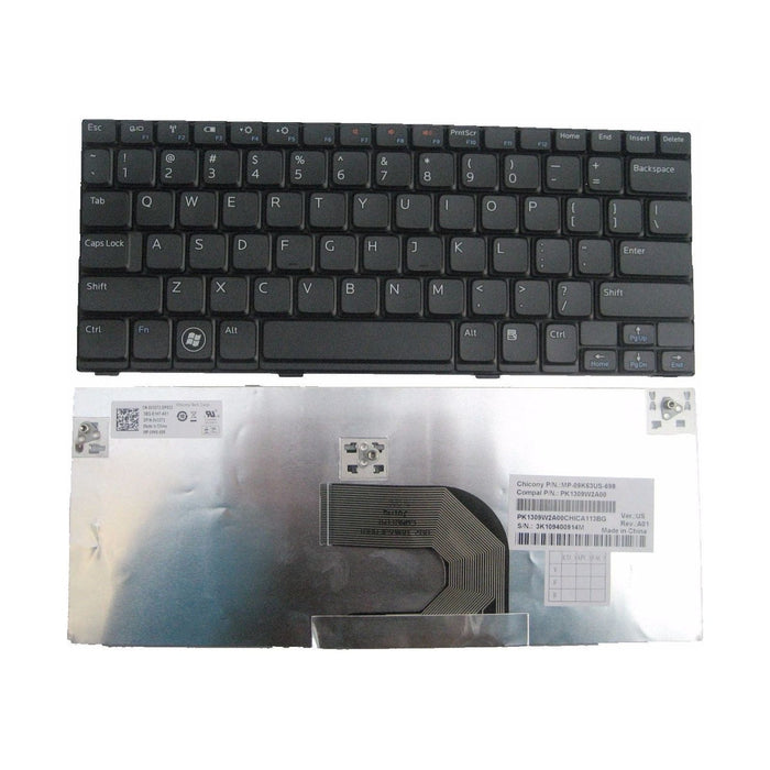New Dell Inspiron Mini 10 1012 English Keyboard V3272 0V3272 MP-09K6-698 PK1309W1A00