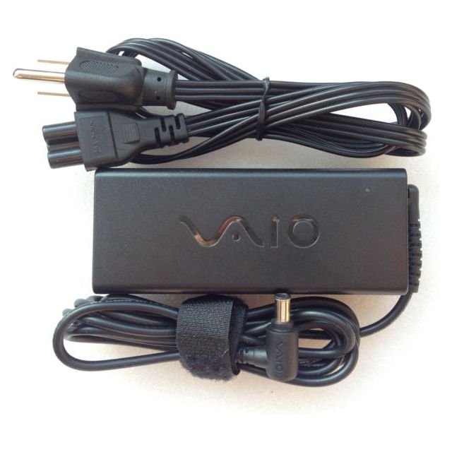 New Genuine Sony Vaio SVS13 SVS13122CXB SVS13122CXP SVS131E1DL SVS13A1CGXBSeries AC Adapter Charger 90W