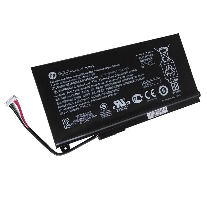 New Genuine HP 657240-151 657240-171 657240-251 657503-001 TPN-I103 HSTNN-DB3F Battery 86Wh - LaptopParts.ca