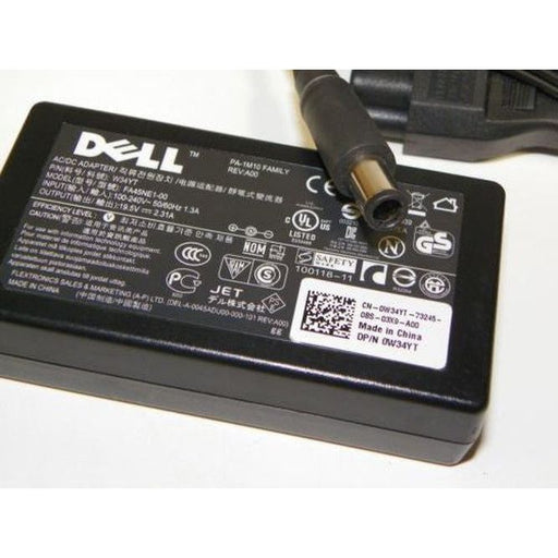 New Genuine Dell AC Adapter Charger W34YT FA45NE1-00 PA-1M10 45W 7.4*5.0mm - LaptopParts.ca