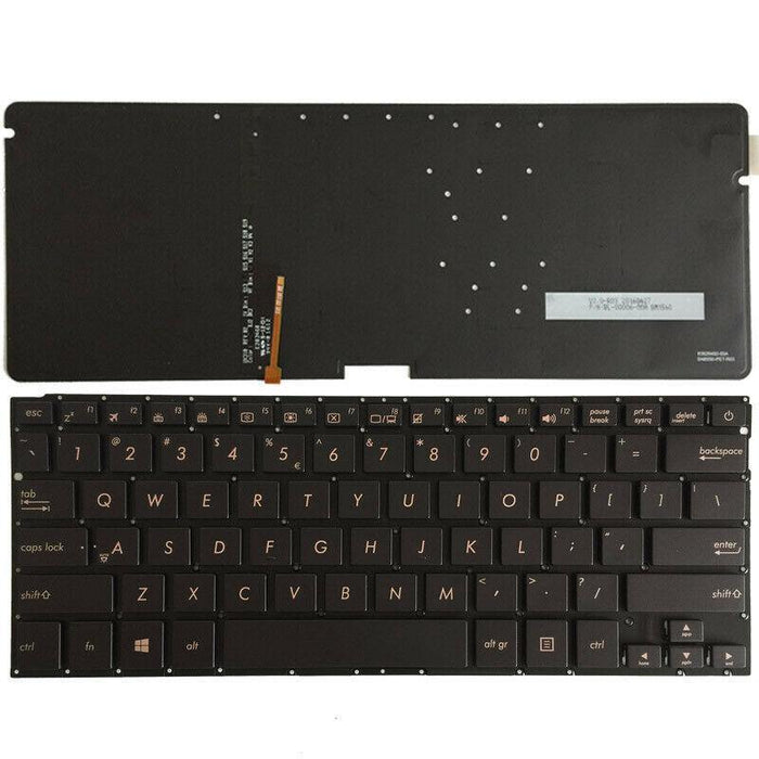 New Asus ZenBook Keyboard Black Backlit US English 0KNB0-2631UI00 0KN0-UM2UI16 SN8550BL SG-64071-XU