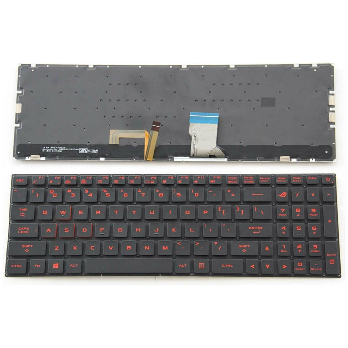 New Asus ROG GL702 GL702V GL702VM Keyboard Black US English Backlit 0KNB0-6615US00